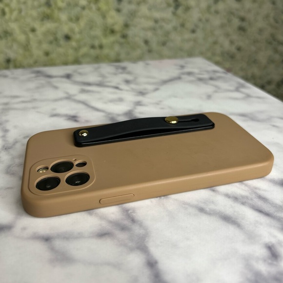 🆕 1pc Phone Strap Finger Grip (Black) - Picture 2 of 8